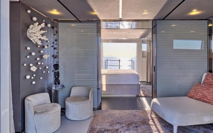 Sanlorenzo SL118 — suite privata